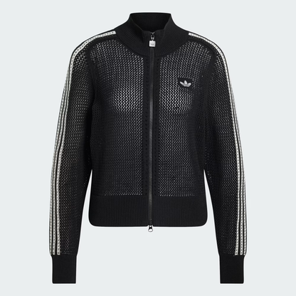 Knitted Crochet Firebird Track Top